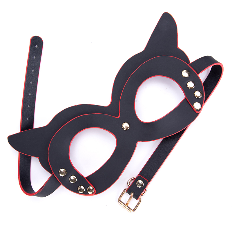 PU Leather SM Game Play Sexy Blindfold