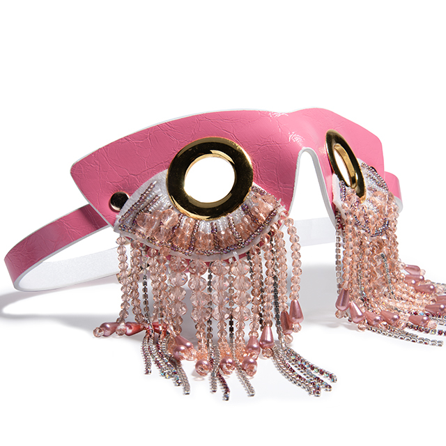 Sexy Blindfold SM Toys PU Leather Eye Mask