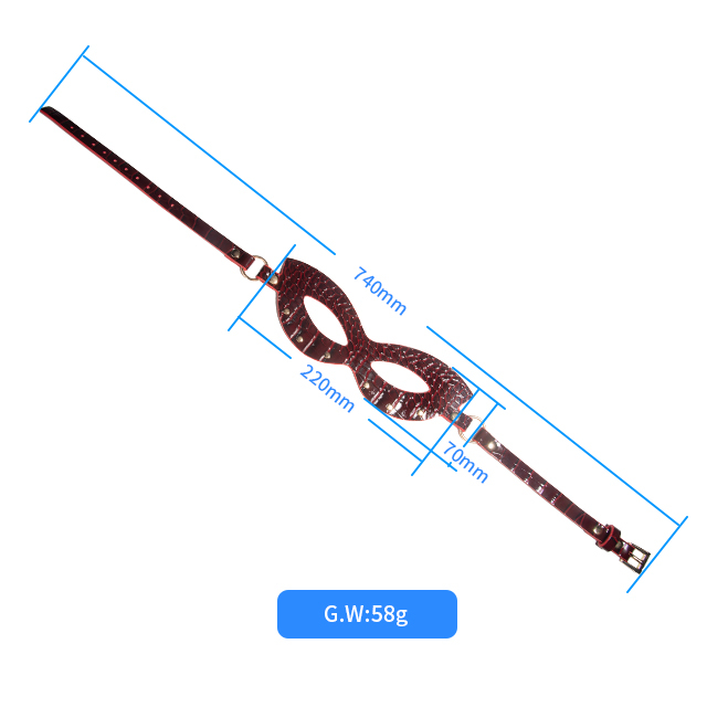  Popular Easy portable Bondage Blindfold SM