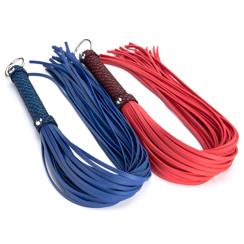 Handle Leather Whip Slave Queen Whip
