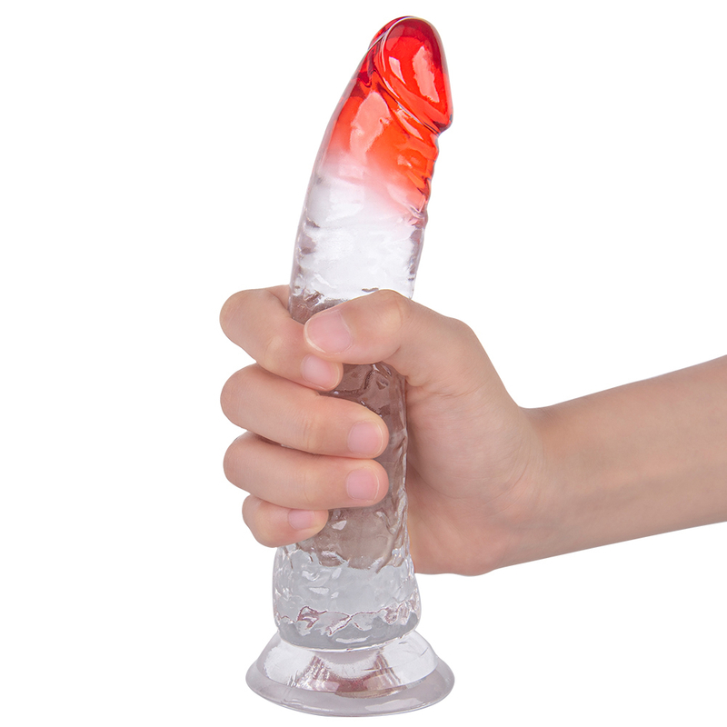Big Colorful Dildos Jelly Dildo For Women