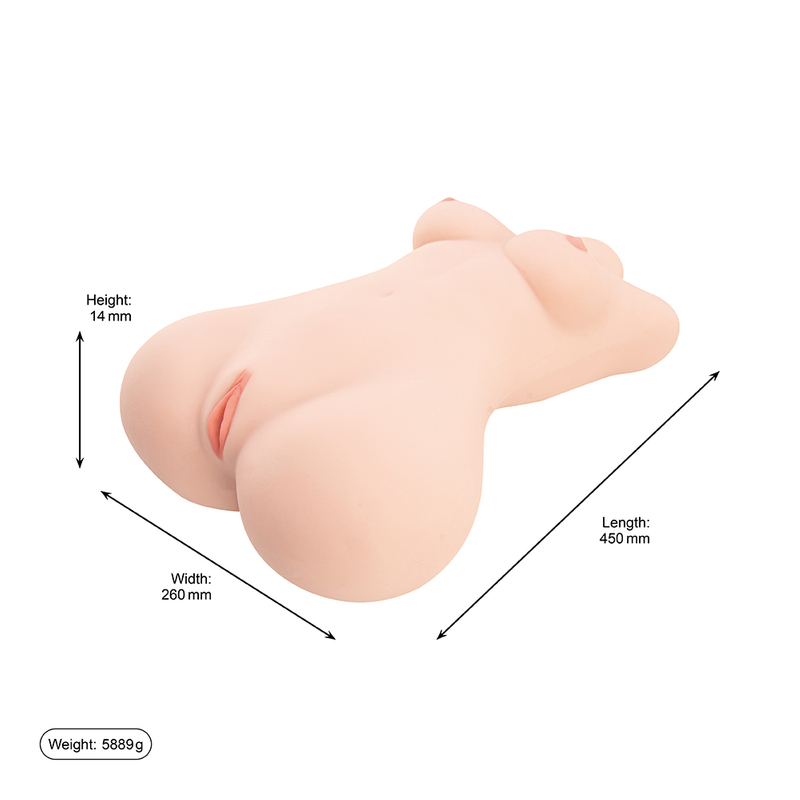 Half Body Sex Dolls Realistic TPE Torso Sex Toys For Men