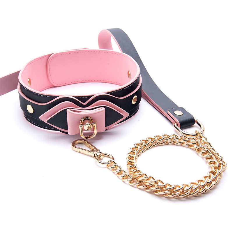 8PCS Bondage Kits PU Leather Restraint Set Fetish BDSM