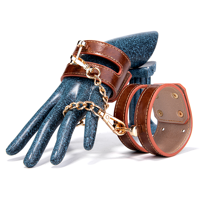SM Products Restraints for Sex Toy for Woman BDSM with Pu Leather Handcuffs SM Kit Adult Sex Bondage for Couples