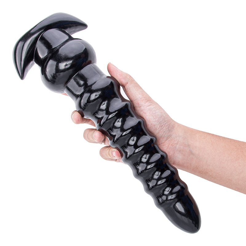 PVC Super Long Dildo Butt Plug for Men and Women Prostate and Vaginal Massager