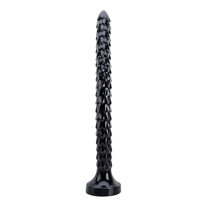 Custom Wholesale Black Long Thin Massage Dildo Fun Toy for Couples