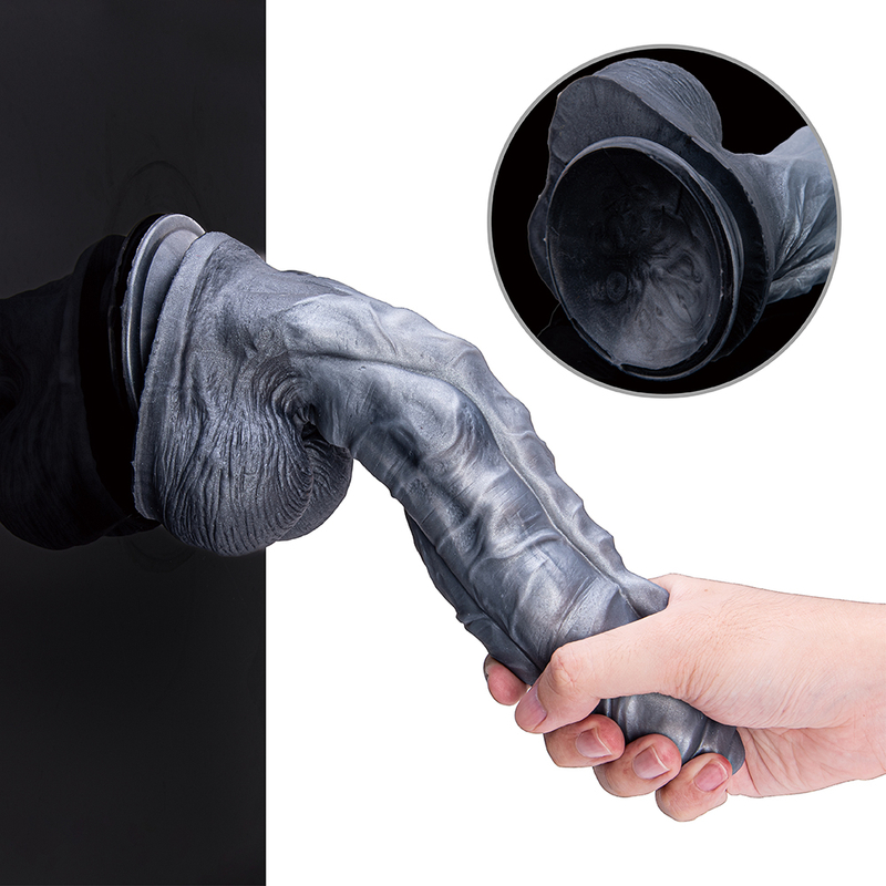  Silicone Realistic Granular Sensation Penis Dildo For Adult