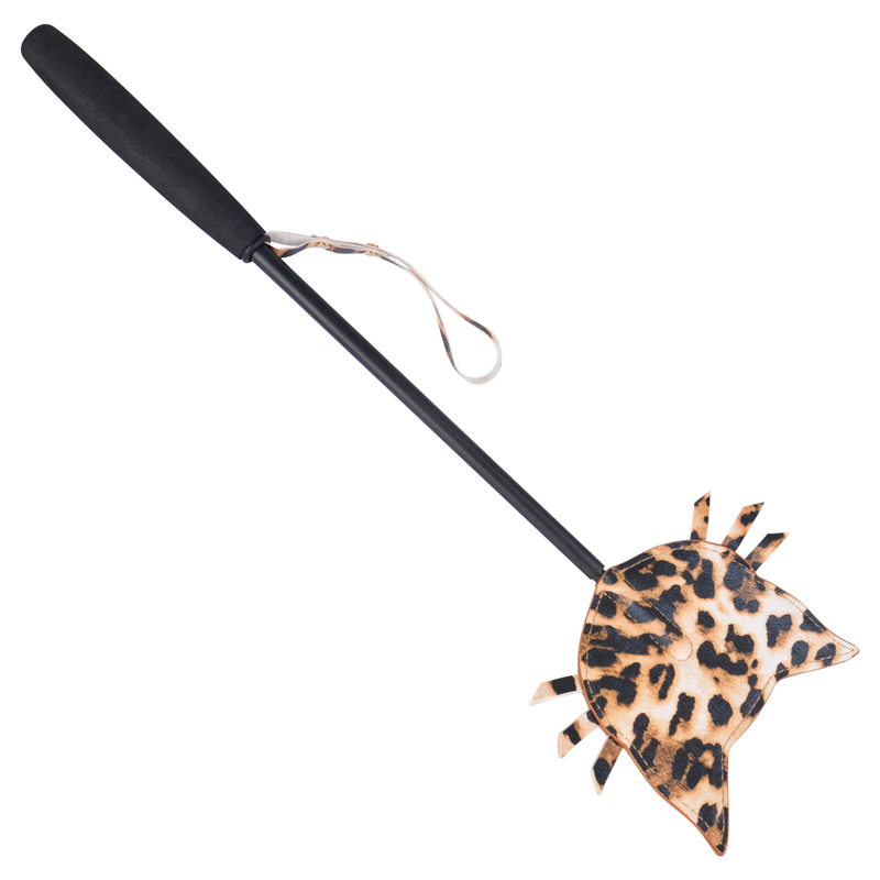 Leopard Print BDSM Paddle Couple Flirting Toys Spanking Pat