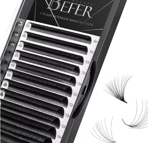 Befer Individual Leshes 0.05D Mix-8-16mm