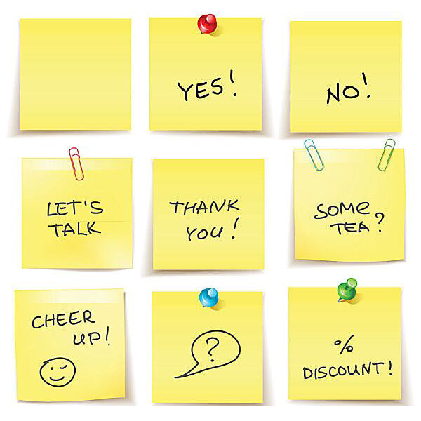 Sticky Note Pads Липкие блокноты
