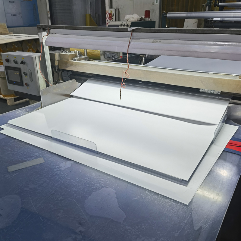 White PVC Sheet ورقة PVC بيضاء
