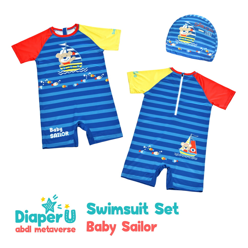 diaperU swimsuit set