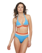 Azure Mandstone Bronze Pushup Colorblock Halter 20 لباس شنا برتر. JPG