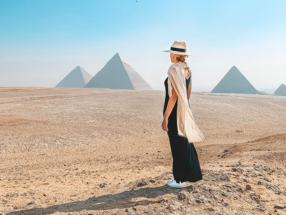 Wéi eng Schwämm fir an Ägypten ze droen?