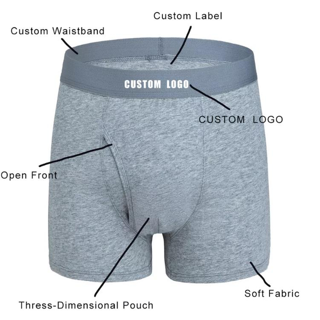 Boxer homme élégant