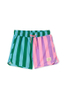 Green Stripe Swim Short