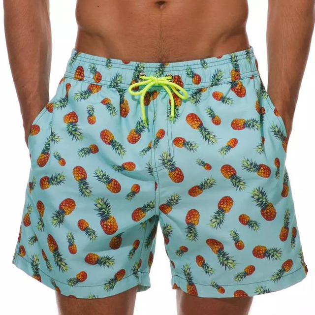 Shorts de playa de secado rápido para hombre Trunk