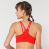 Soutien-gorge de sport rouge pour femmes