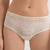 Top culotte femme en dentelle blanche recyclée 