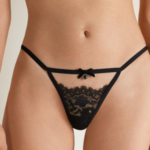 Dame Sexy Lace Thong Undertøy 