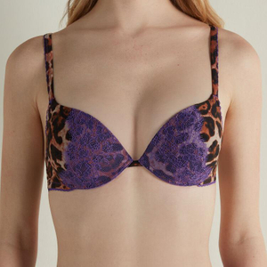 Reggiseno leopardato selvaggio da donna