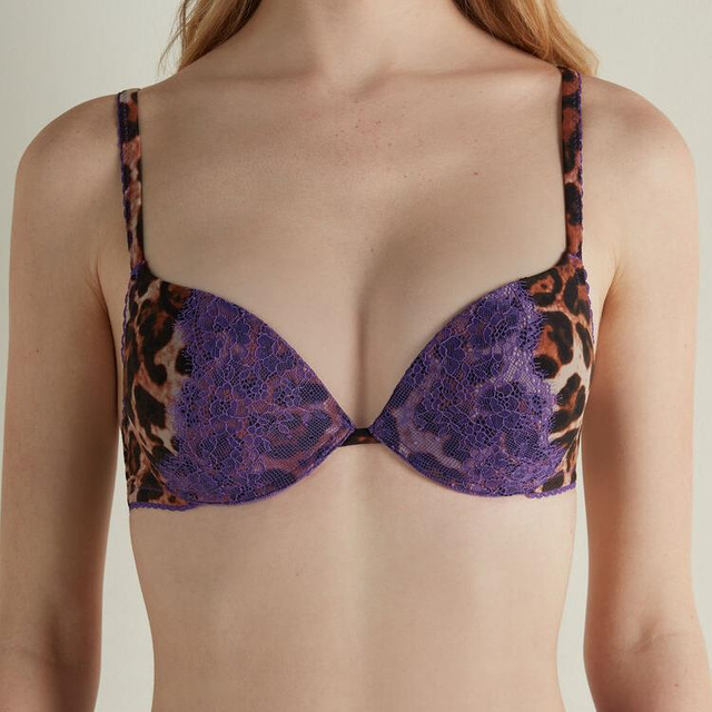 Reggiseno leopardato selvaggio da donna