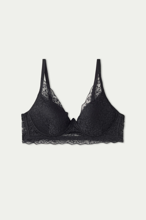 Reggiseno super push-up in pizzo da donna