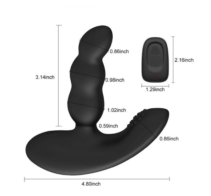  Wireless Remote Control Anal Plug Massager