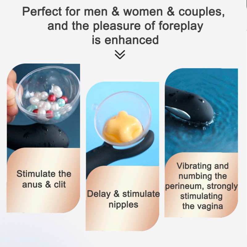 Ergonomic Electric Shock Anal Plug