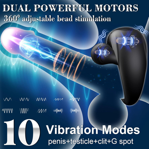 Silicone Cock Ring with Adjustable Vibration Intensity for Enhanced Pleasure