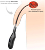 Male Vibrating Urethral Sounds Silicone Catheter Stretching Vibrator 