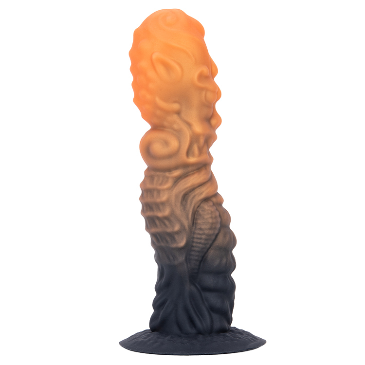 Gemischte Farbe langer Mann Dildo Analstecker
