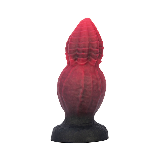 Colorful Silicone Gourd Style Masturbation Toy Dildo