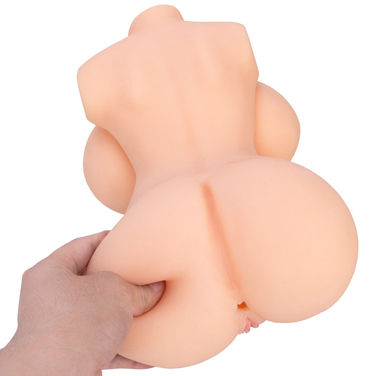 Top Quality Solid Half Body Torso Doll Realistic Vagina Buttocks and Bust for Male Masturbation