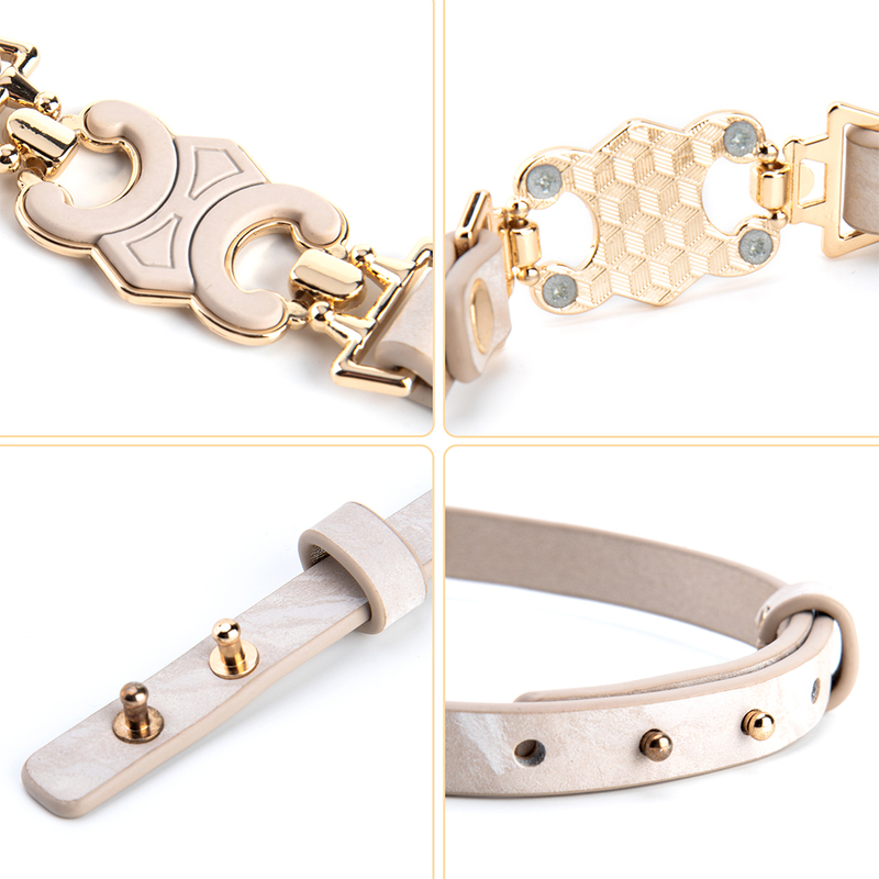 ​Leather BDSM Collar for Ownership Playful Bondage Choker to Flirt with Power Exchange​