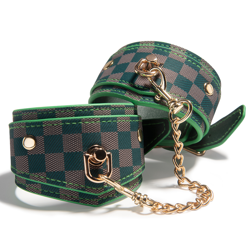 7PCS Black＋Brown Female Bondage Kit Sexy Couple Adult Toys for Bondage Game Present Gift Premium BDSM Bondage Set