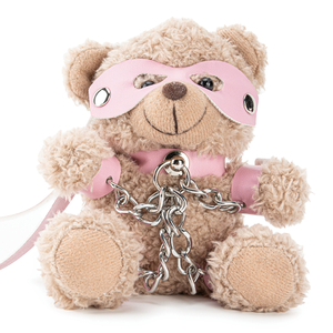 Christmas Gift Gothic Bear Leather Vest Belt Set SM Bear Gift