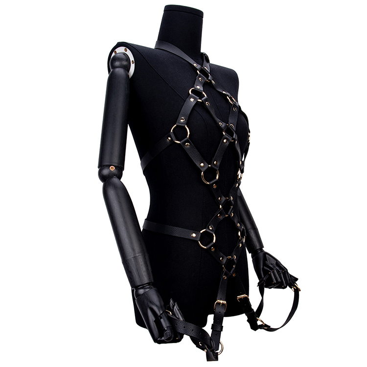 Bondage Set for SM Roleplay Tailored for Breast Bondage and Slave Fantasy Enactment