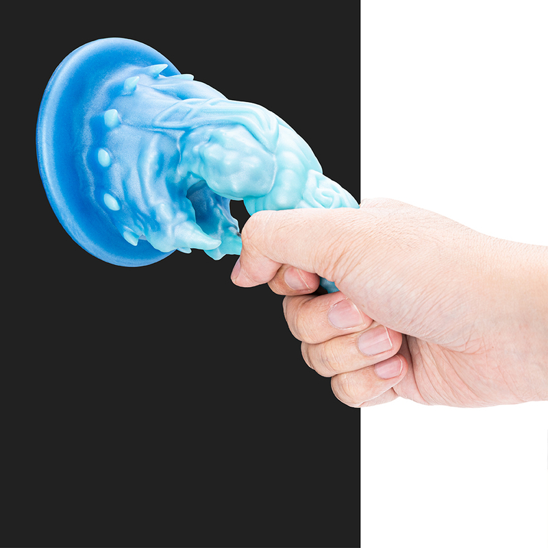 The Ultimate Beast Thick Monster Dildo with Strong Suction Cup and Knot for Intense Fantasy Play