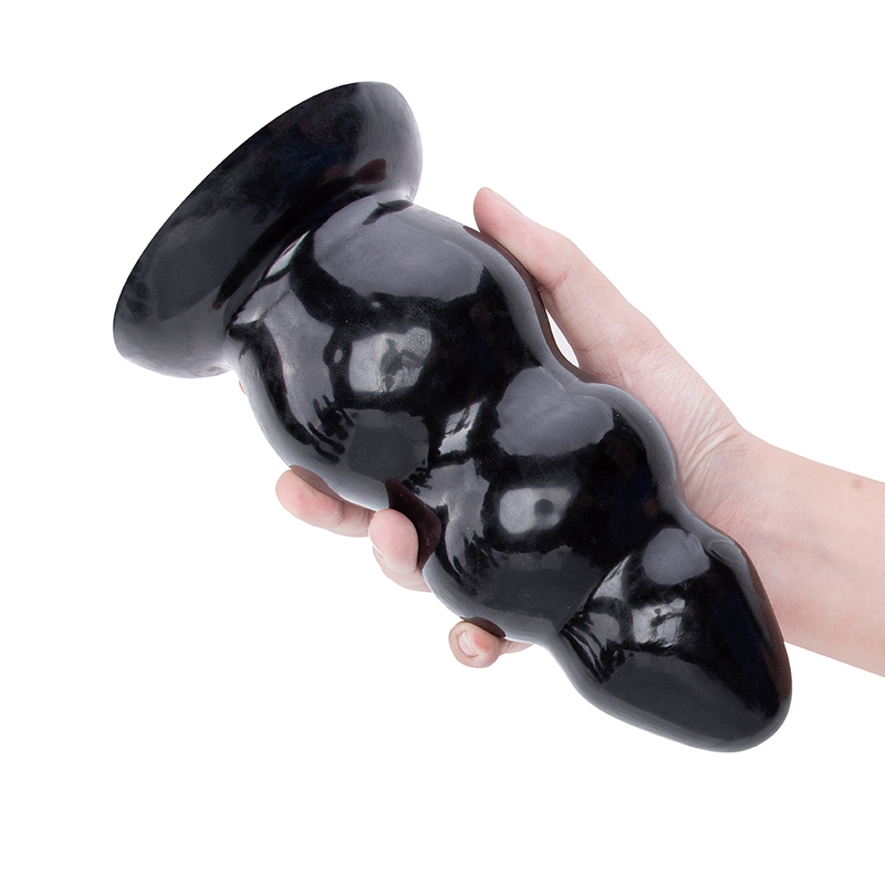 Adult Shop for Big Black PVC Dildos Huge Anal Plugs for Female and Male Masturbation