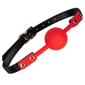 PU Leather SM Adult Sex Toys for Fetish and Couples Black Silicone SM Seat Belt Mouth Plug Ball