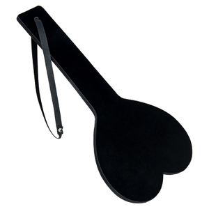 High Quality Black PU Leather Spanking Paddle for Couple Adult Games Bdsm Flirting Fun