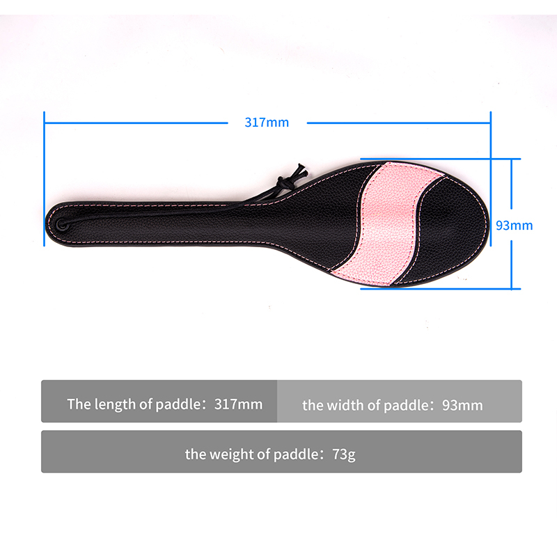 Hot Selling New Erotic Training Sm BDSM PU Racket Long Shaft Paddle Whip Adult Sex Toy