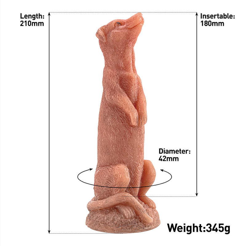 Monster Dildo Artificial Sucker Big Penis Dog Dildo 