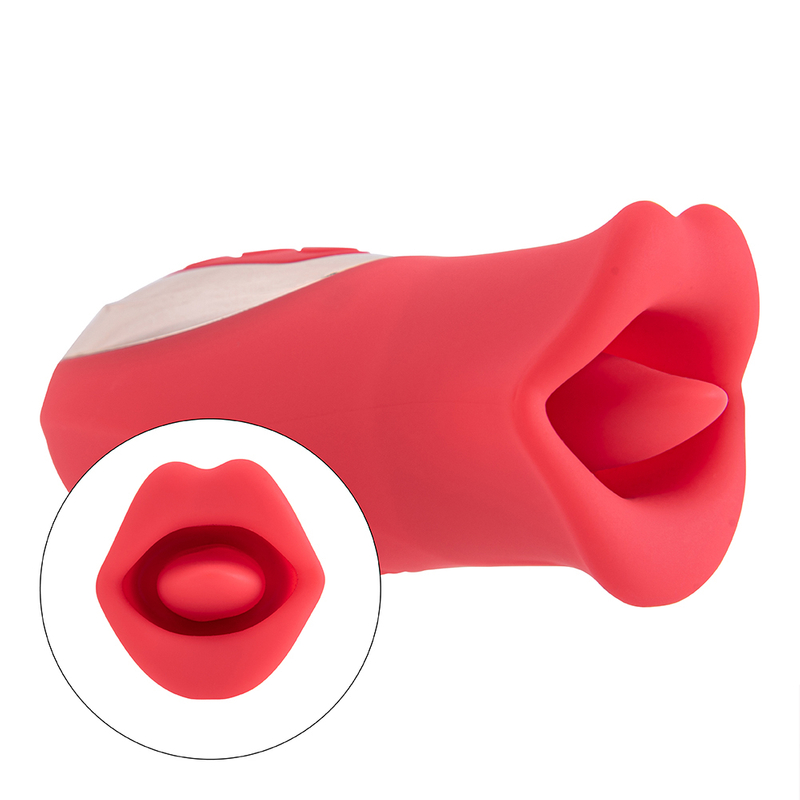 New Arrival Red Retractable Sucking Vibrator