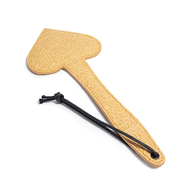 Double Layer PU Leather Spanking Paddle Sex Toy