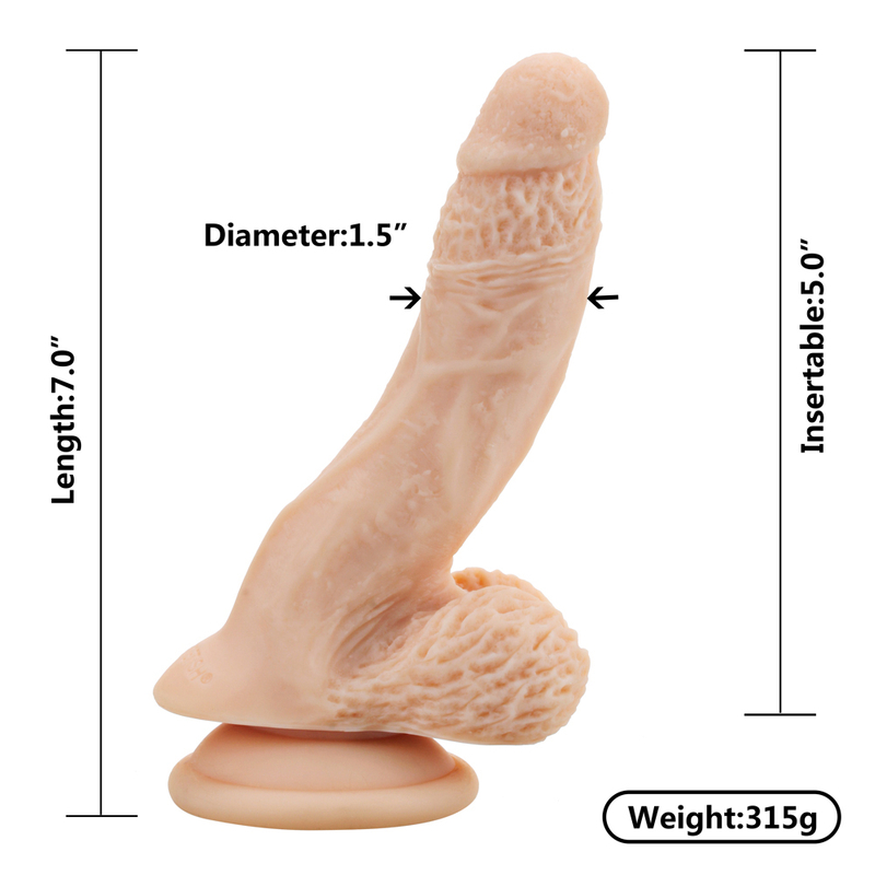 Soft Silicone Realistic Small Dildo