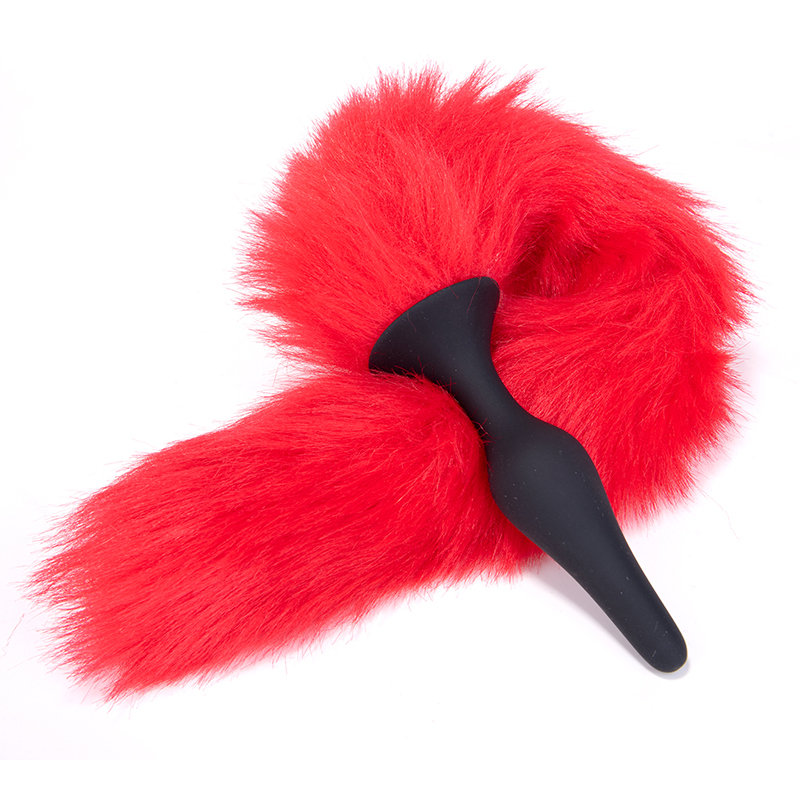 Furry Sexy Bdsm Sets With Anal Fox Tail Butt Plug For Women