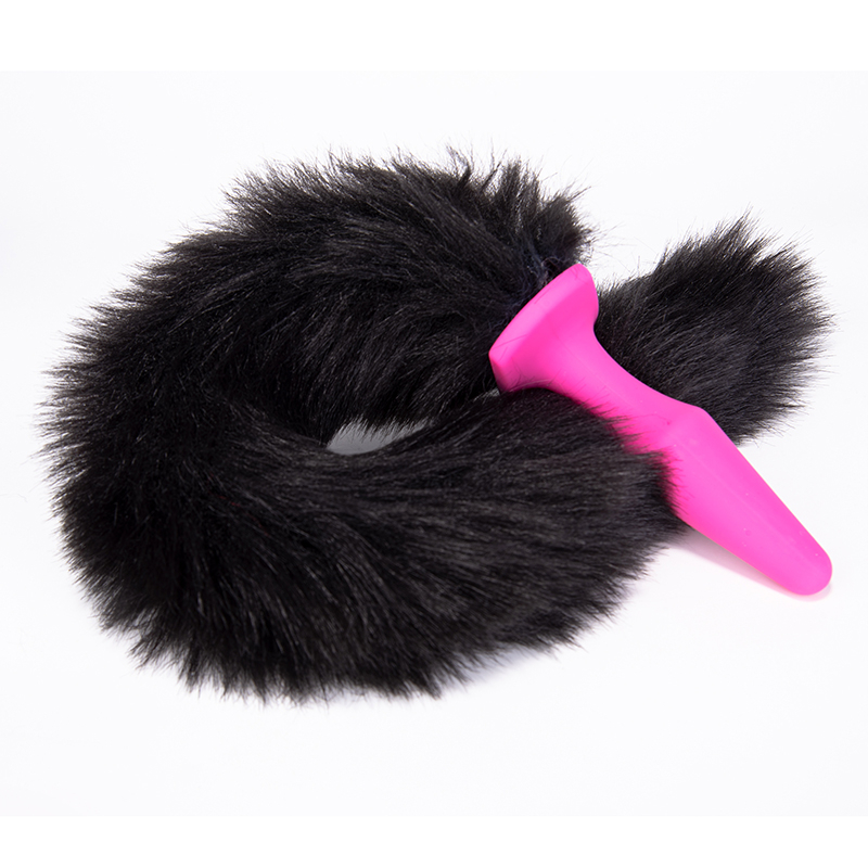BDSM Lovely Fox Tail Furry Butt Plug