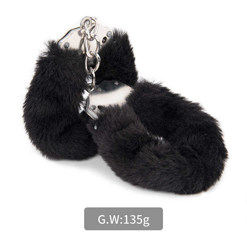 Furry Plush Handcuffs Leather Sex Hand Cuffs Adult Erotic Toys Bdsm Restraint Shackle Devices Sm Bondage Handcuff